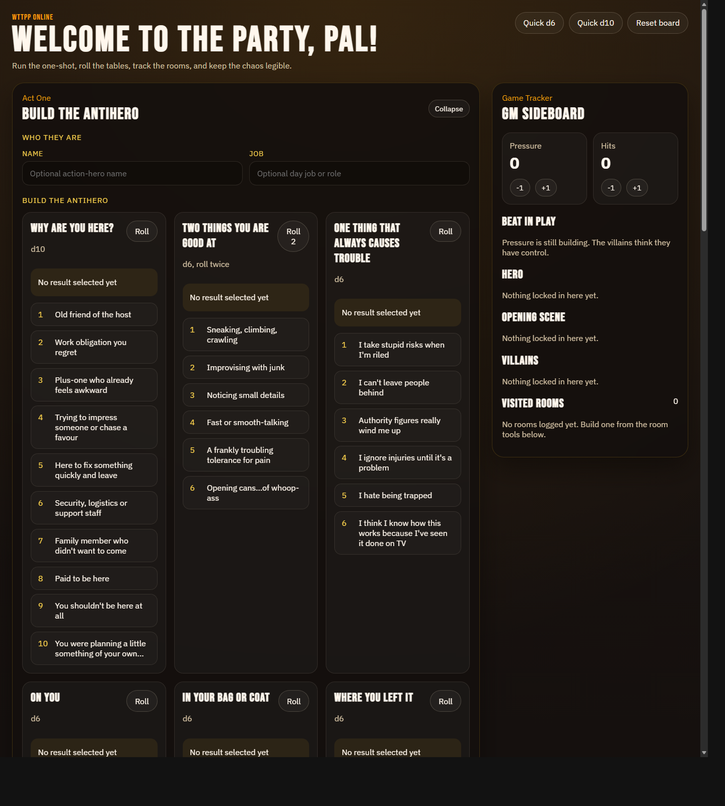 Preview of Welcome to the Party, Pal! Online